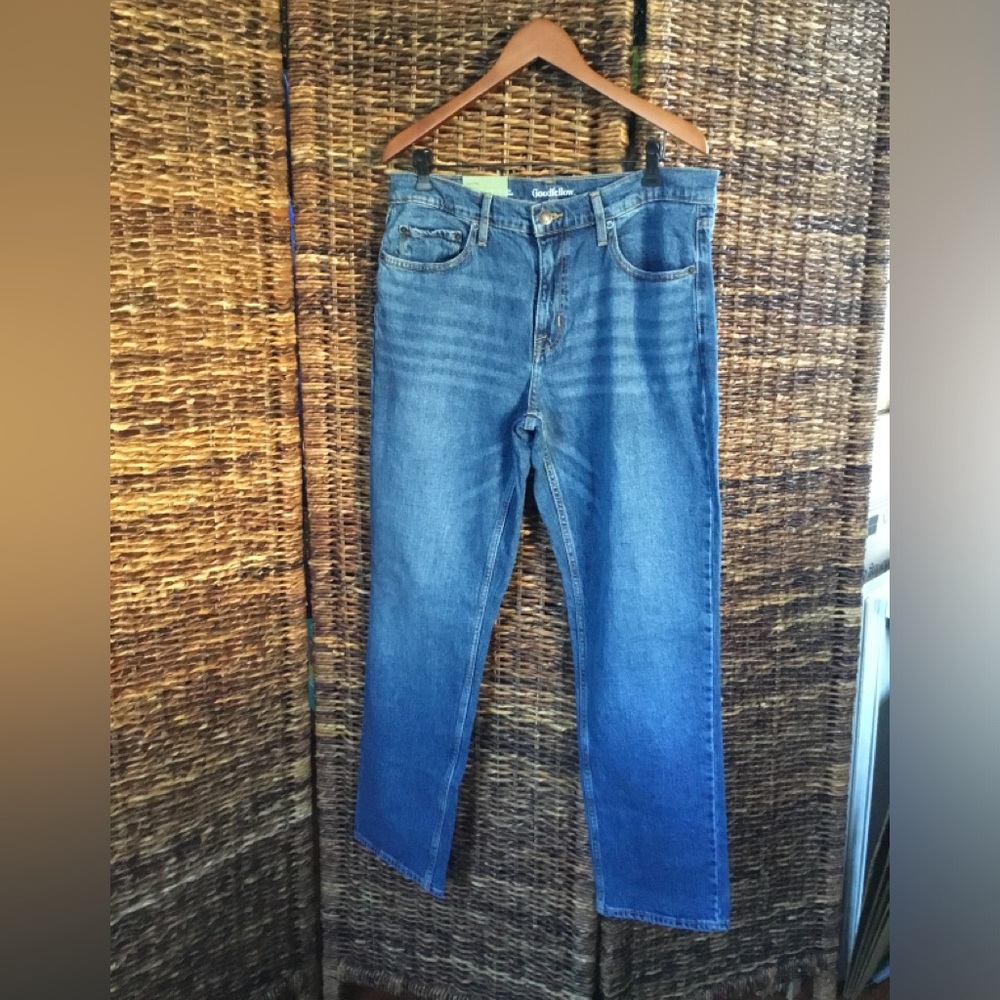 GOODFELLOW & Co NWT MAN JEANS STRAIGHT FULL LEG STYLE